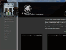 Tablet Screenshot of escarbot.ch